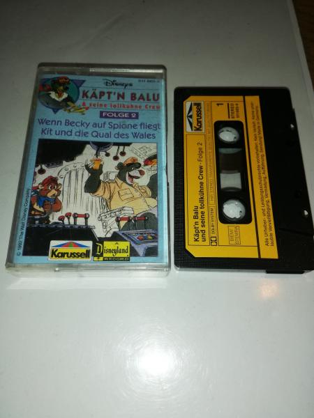 Käpt`n Balu Folge 2 Wenn Becky auf Spione fliegt/Kit und die Qual des Wales Schwarz mit Gelben Aufkleber 511665-4